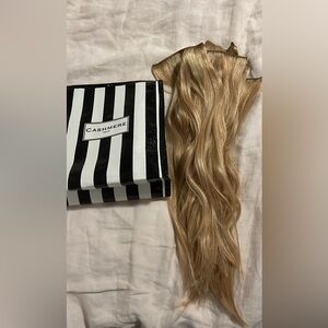 Cashmere Hair extensions sunset blonde 16”
